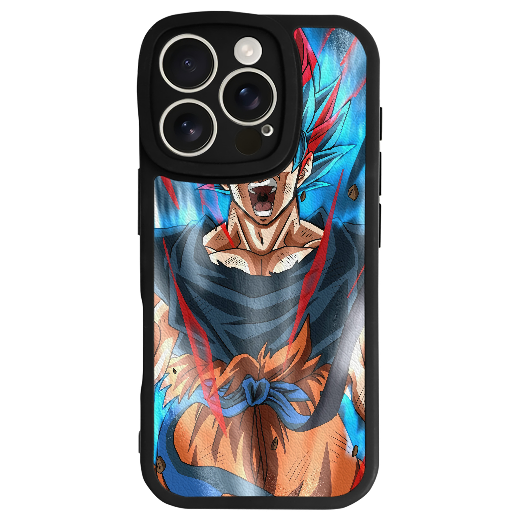（画像用） ドラゴンボール DRAGON BALL 【iPhone 16シリーズ対応】シリコンスマホケース（レザー調） 材質：シリコン